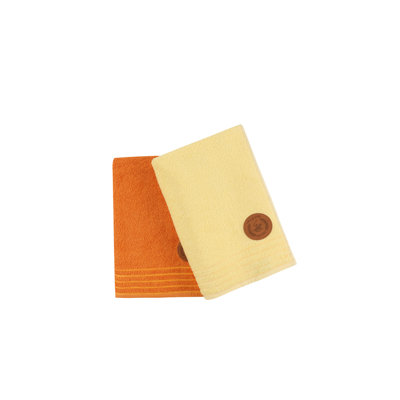 Ensemble de 2 serviettes de bain 100% coton