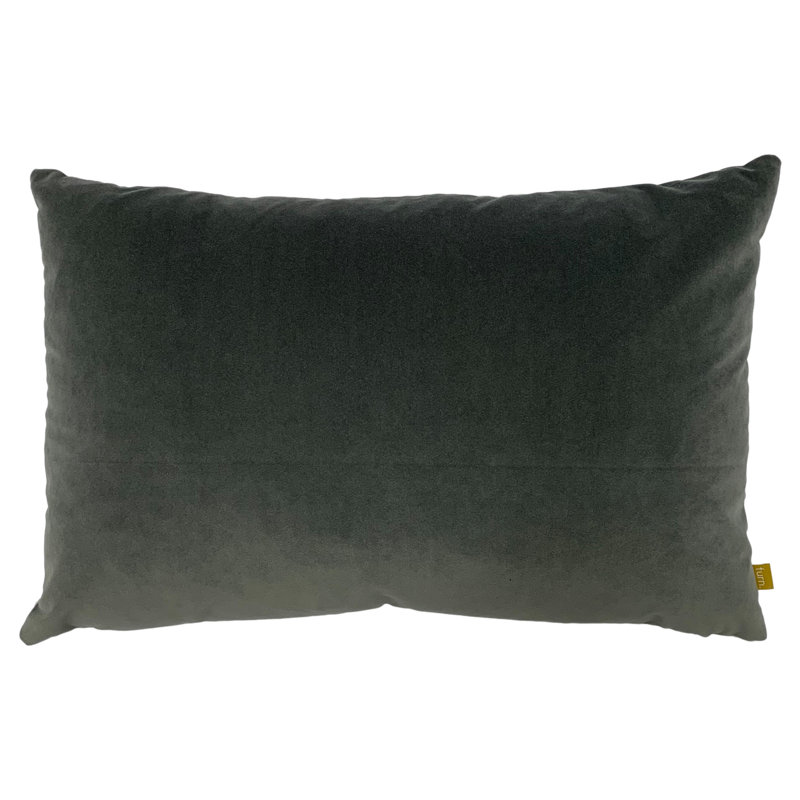 Contra Rectangular Scatter Pillow Cover, Steel