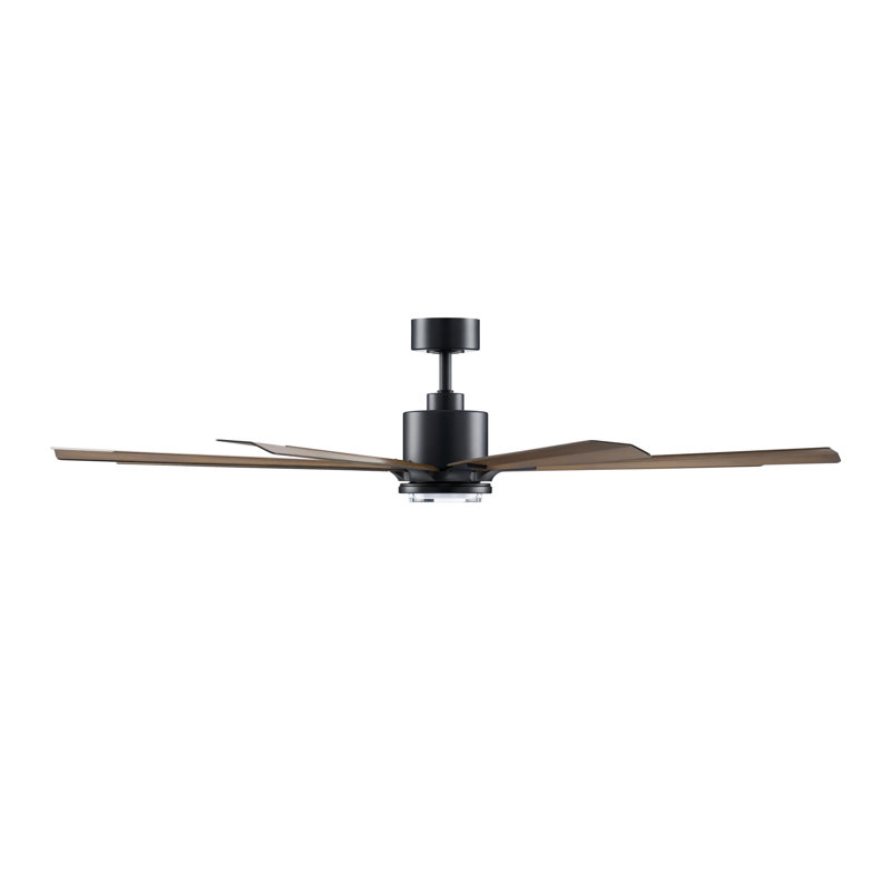 Ventilateur de plafond intelligent à 8 pales avec télécommande incluse, fonctionne avec Alexa et l'application iOS / Android