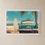 «Retro Beach» par CAD Designs - Impression sur toile-130887149-130887150