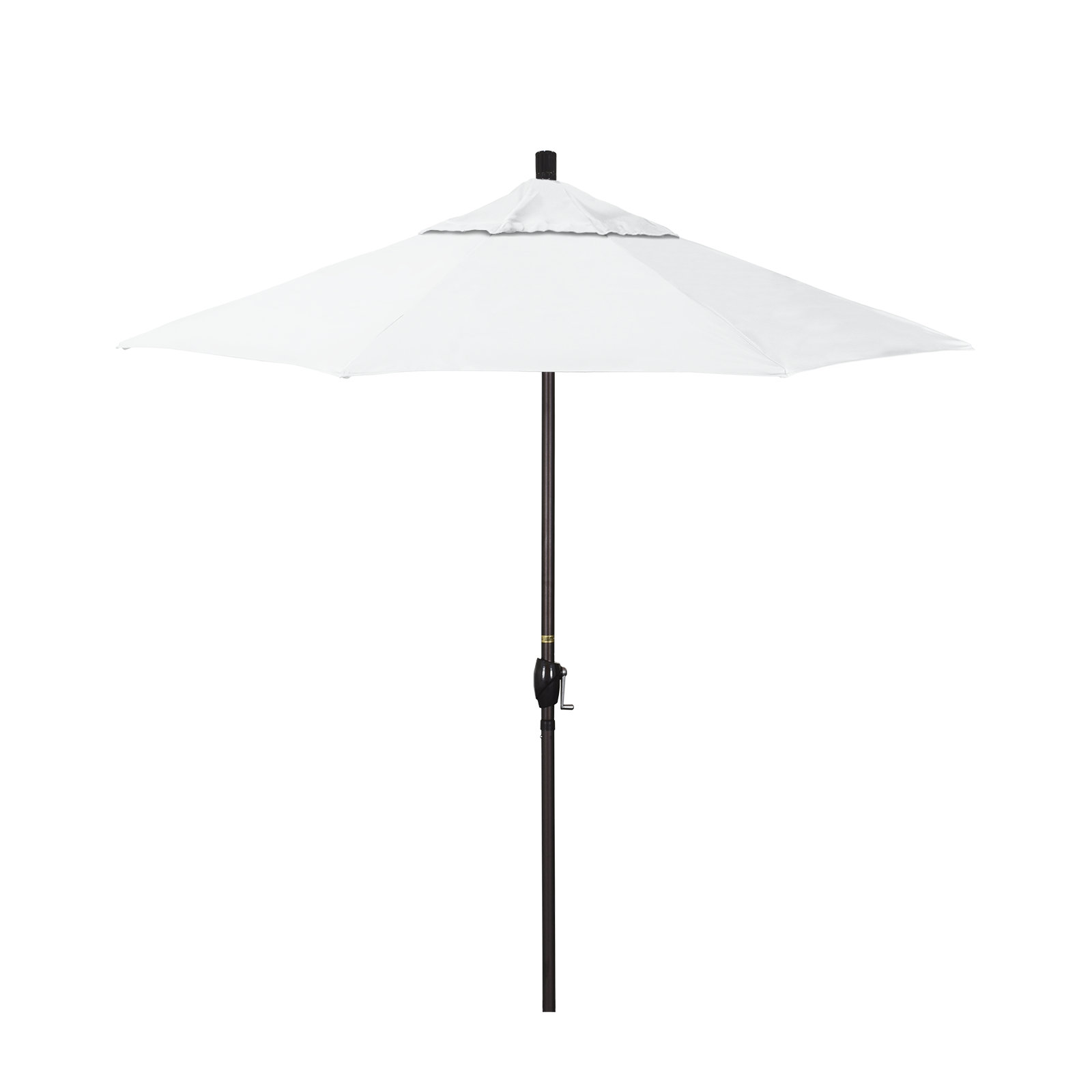 90'' Outdoor Umbrella, Canvas Granite Sunbrella® Canvas, Sunbrella®, Black