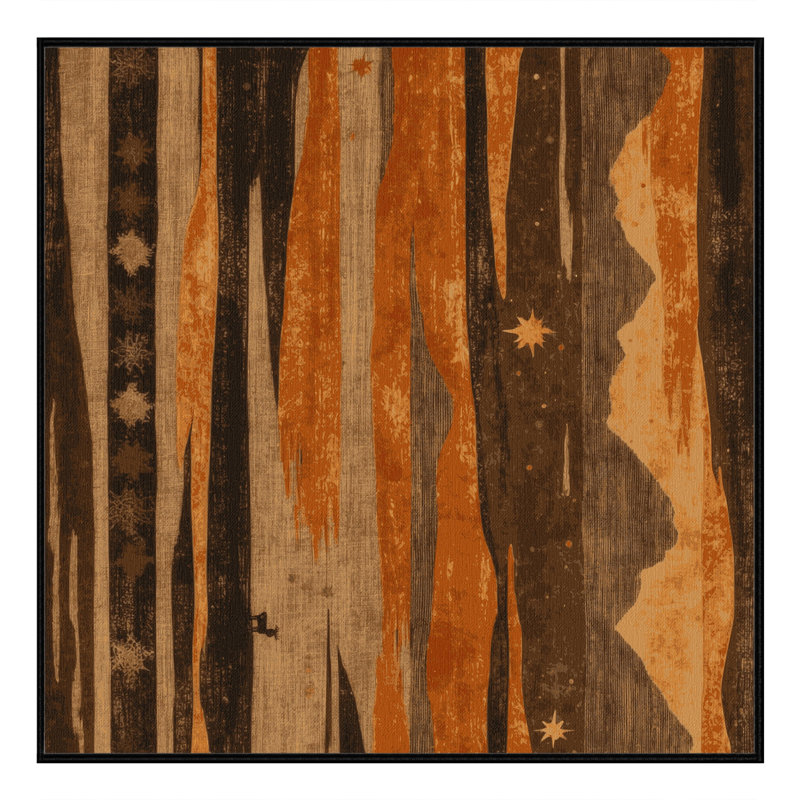 Blush Vista Rug, Square 3'