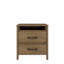 Chivonne 2 Drawer Bedside Table-525057220