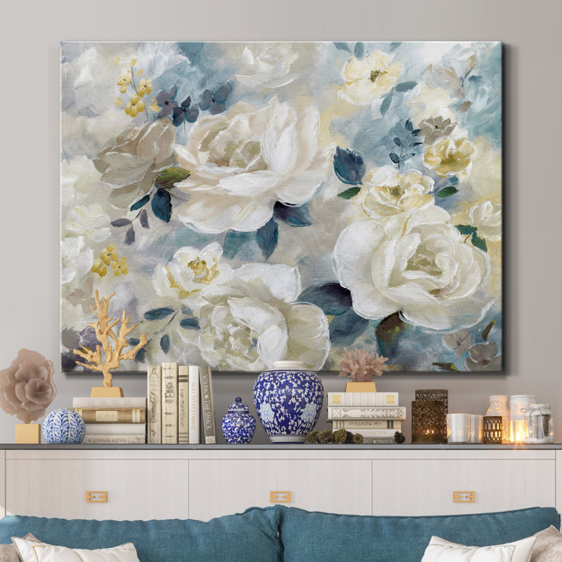 «Simple Bright and Bold», reproduction sur toile tendue, H 12 po x l 8 po x P 1 po