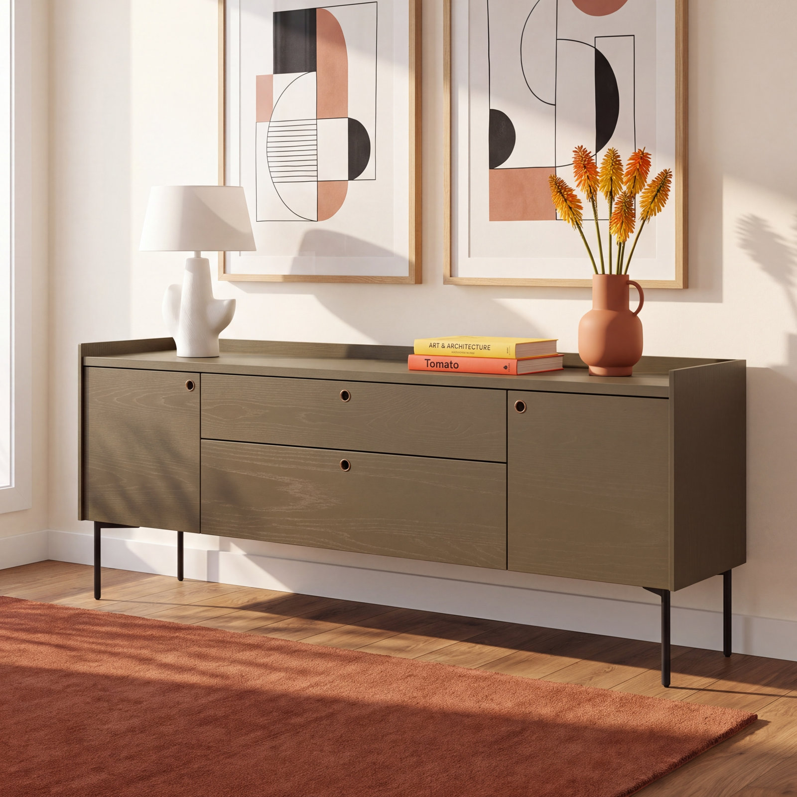 Peek Sideboard, Dark Olive