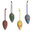 0.02'' Handmade Abstract Wood Hanging Figurine Ornament