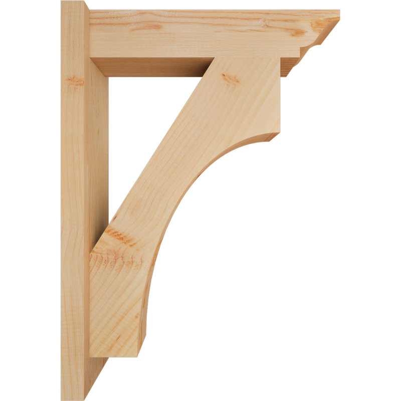 Persienne en bois Westlake, Sapin Douglas de 5 1/2 po (lisse), P 20 po x H 28 po