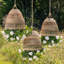 Meliora Rattan Garden Chandelier-1993791776