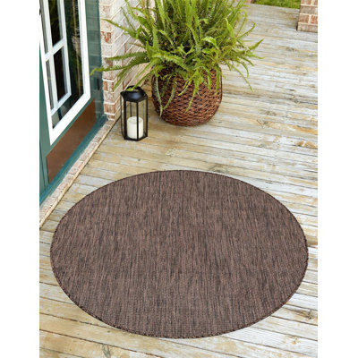 Tapis d'intérieur brun clair Abderus