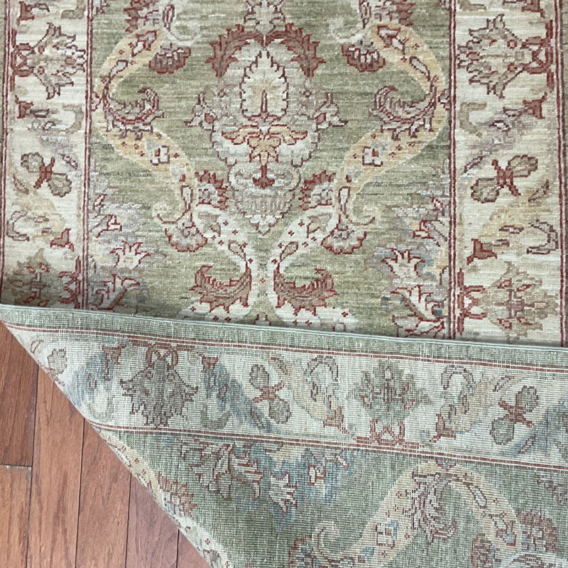 Handmade Oushak Wool Runner