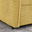Lit de jour avec couchette escamotable, canapé-lit capitonné en tissu Boucle pour une assise et un sommeil polyvalents et confortables-942937318