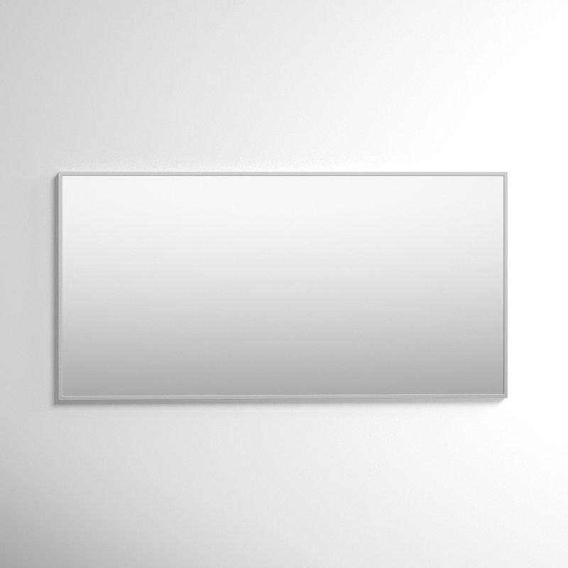 Miroir de salle de bain moderne et contemporain Gerhart, H 29,63 po x l 58,63 po