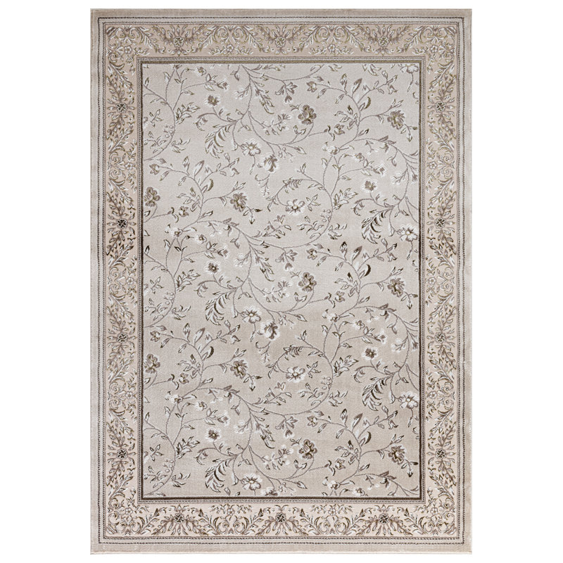 Ashiah Floral Indoor / Outdoor Area Rug, Rectangle 160 x 230 cm