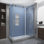 Cabine de douche rectangulaire sans cadre Langham XL
