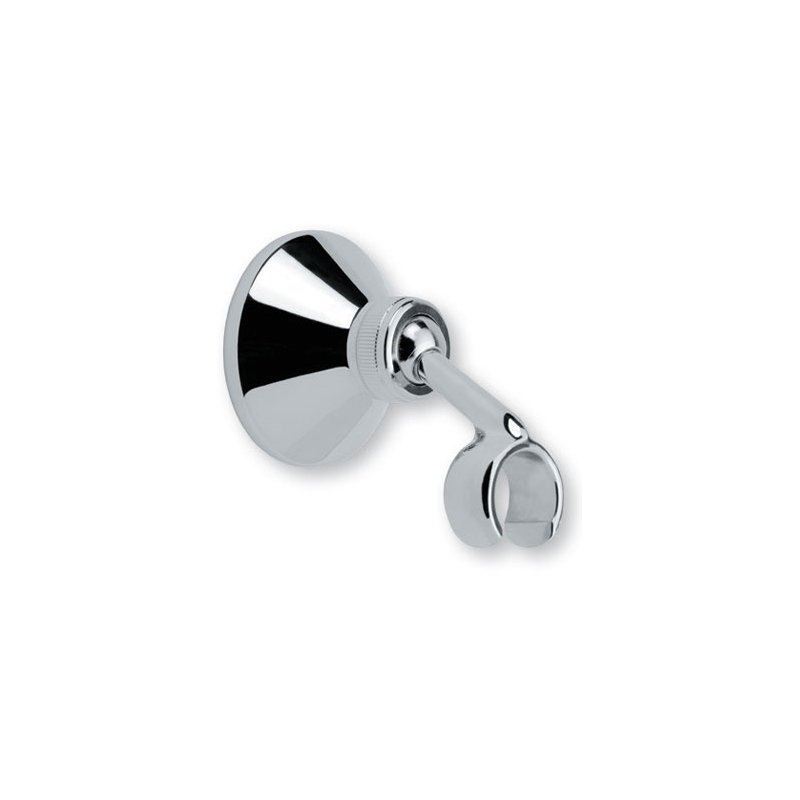 Super Rain Round Shower Holder, Polished Chrome