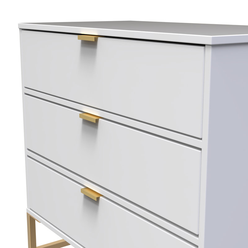 Bibek 76 cm W Chest of 3 Drawers