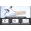 Chaise longue surdimensionnée en velours côtelé doux-1806276533