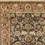 High-Quality Hand-Knotted Black And Red Area Rug