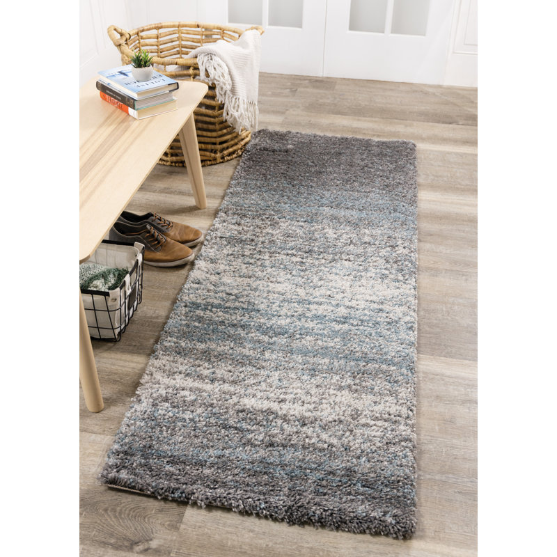 Smoak Performance Abstract Indoor Rug, Runner 2' x 7'7"