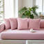 Striped Pink Cushion Cover-205307425