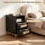 35 cm W Bedside Table