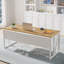 Bureau 63 pouces Moden Compute avec tablette de rangement, bureau d'écriture pour poste de travail-562003760-540553932