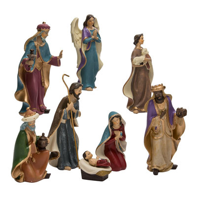 8 Piece Nativity Set