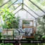 Serre en polycarbonate, serre accessible à pied-107382555-107382552