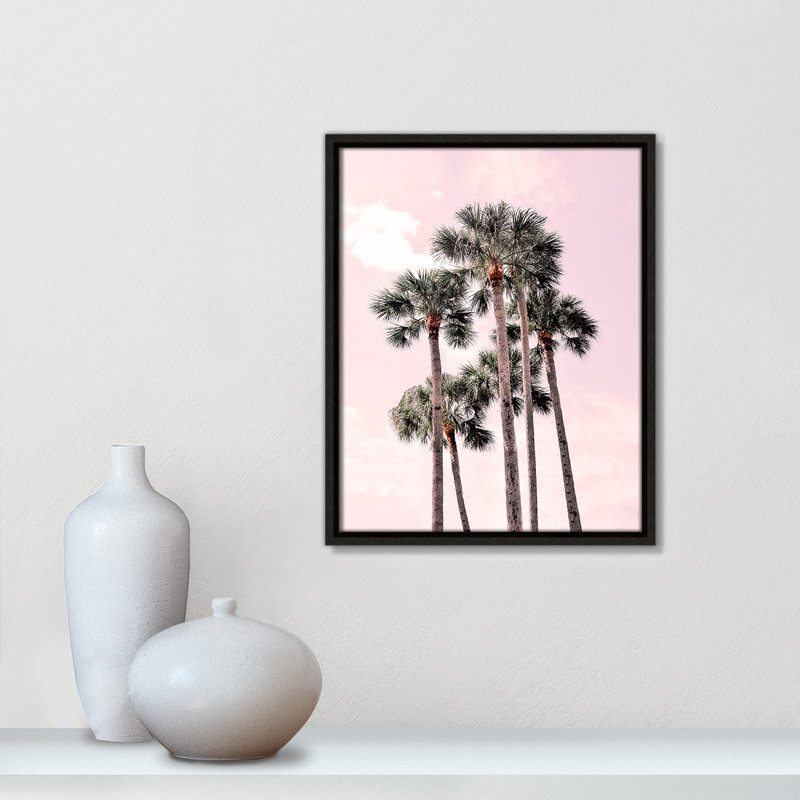 «Pink Tropics» par Natalie Carpentieri, Espresso, H 15,5 po x l 12,5 po x P 2 po