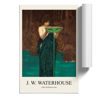 Circe Invidiosa by John William Waterhouse - No Frame Painting