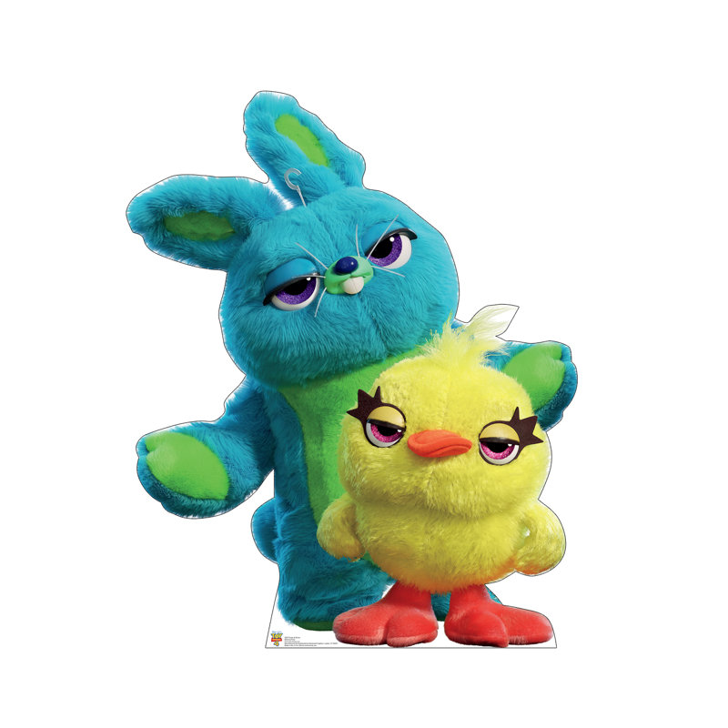 Ducky and Bunny Toy Story 4 Life-Size Cardboard Stand-Up