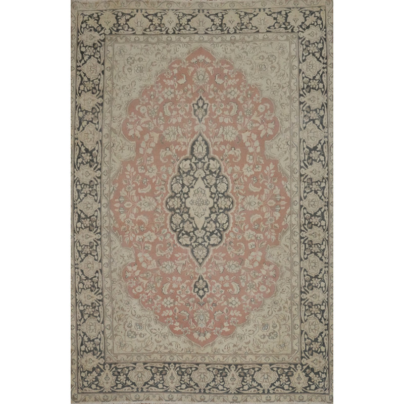 Tapis rose 7x9