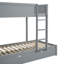 Lit superposé avec lit gigogne, rangement et bureau-769828149-769828145