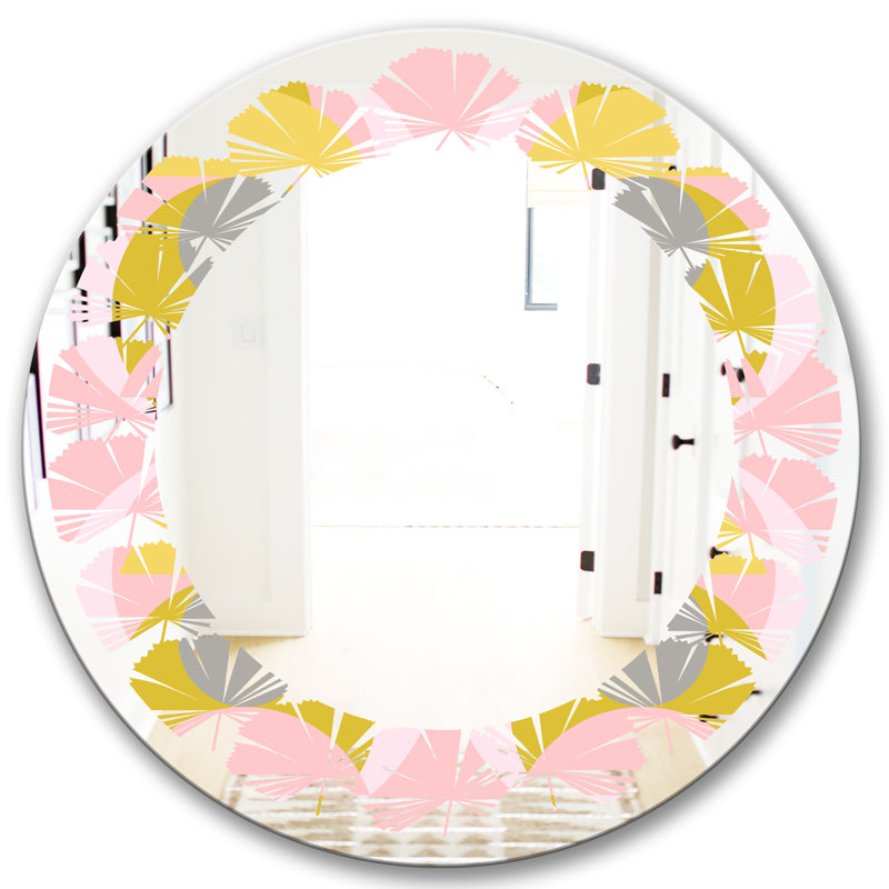 Miroir mural Leaves, 31,5 po x 31,5 po