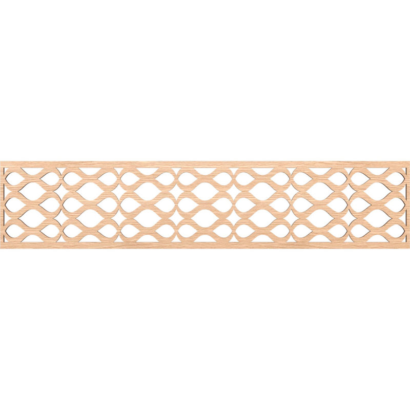 Moulure de charpente Somerset l 46 3/4 po x H 10 po x T 3/8 po, chêne rouge, H 10 po x l 46,75 po x P 0,375 po, Chêne rouge