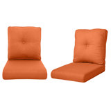 Ensemble de 2 coussins de remplacement pour meubles d'extérieur 24 po x 22 po Carolina
