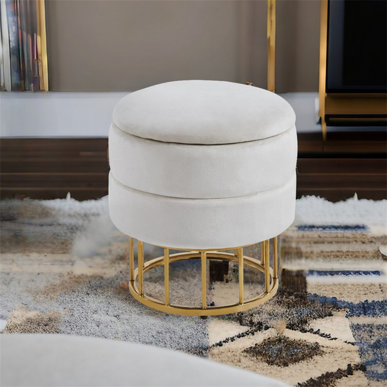 Wayfair  Footstool Ottomans & Poufs You'll Love in 2024