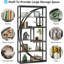 Étagère à livres industrielle 5 niveaux Vintage Grey-878189995