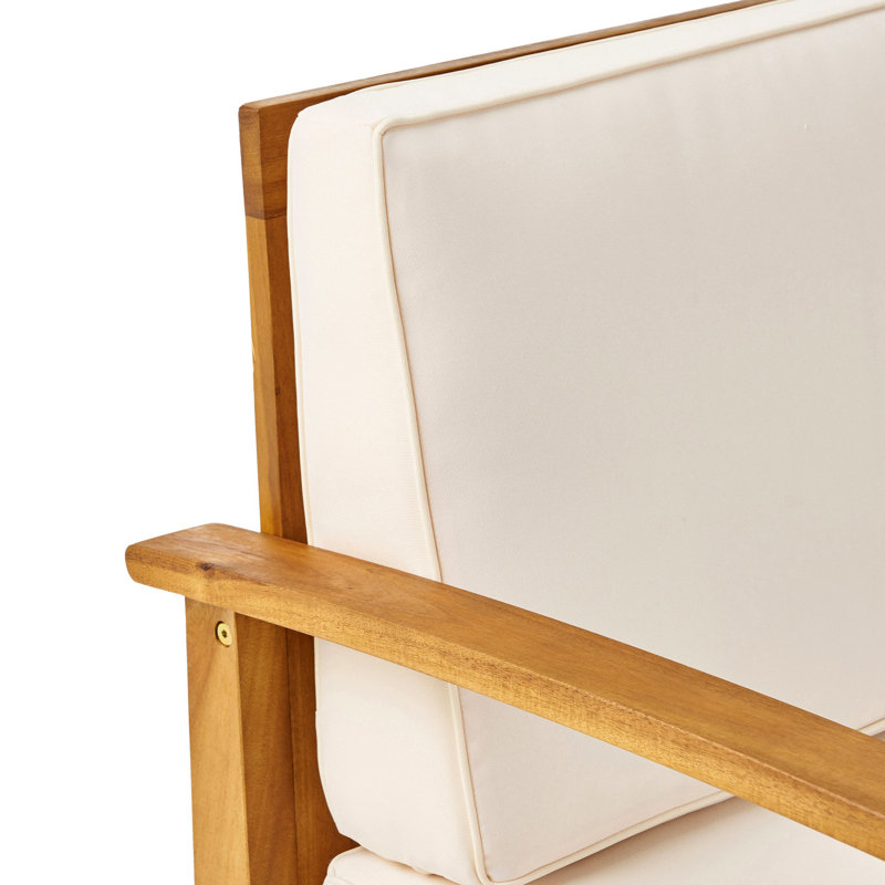 CLUB CHAIR, Natural, Cream