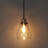Temesoal 1-Light Dimmable Pear-shaped Kitchen Island Pendant with Clear Teardrop Glass