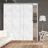 Semi-Sheer Single Rail Panel Track Extendable 36"-58"W x 94"H, Panel width 23.5"-120880265-120880267