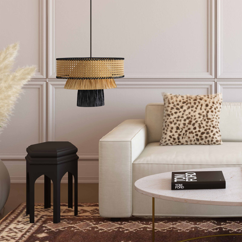 Martina 1 - Light Matte Black Single Pendant