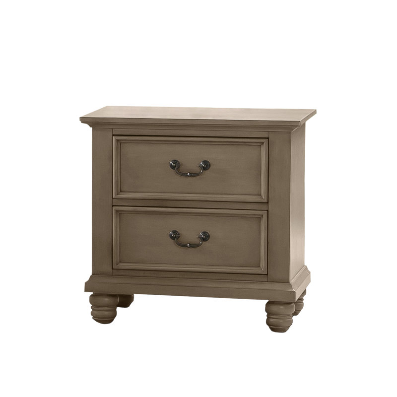 Table de chevet 2 tiroirs Airin