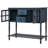 Barkell Sideboard,Buffet table,Dining cabinet,Office credenza with Bottom Shelf and 2 Drawer-2018429126
