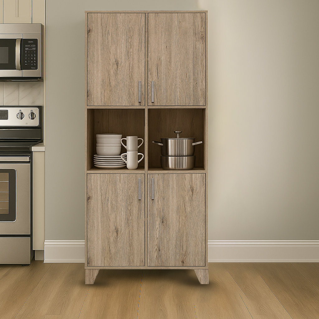 Laurentino Storage Bookcase Union Rustic