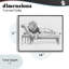 «Lounging Beast Lion», estampe numérique, design par Victoria Barnes-547679715-547679717
