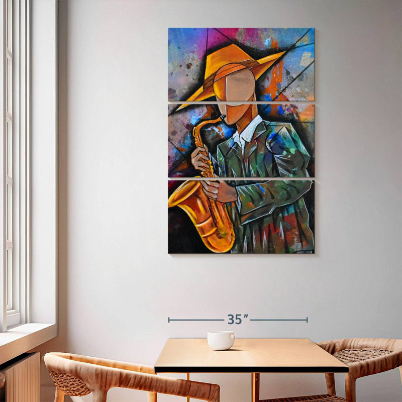 Cubisme saxophoniste