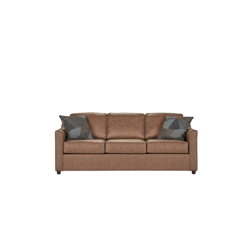 Canapé de 81 po avec coussins Terrazzo, Perle noisette