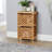 Almeer 2 Rattan Drawer Bamboo Storage Unit