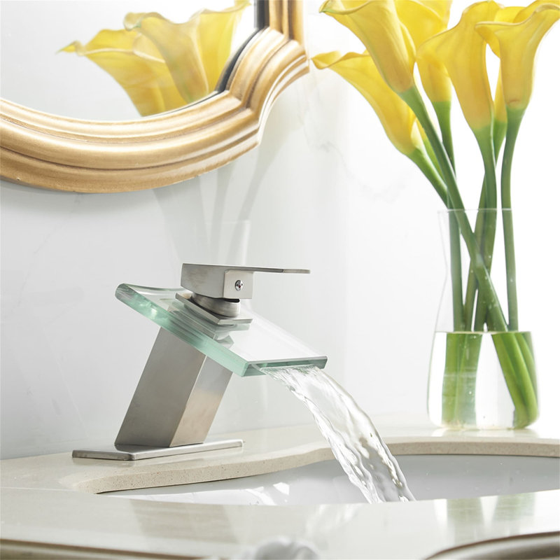 Single-handle Bathroom Faucet, Silver